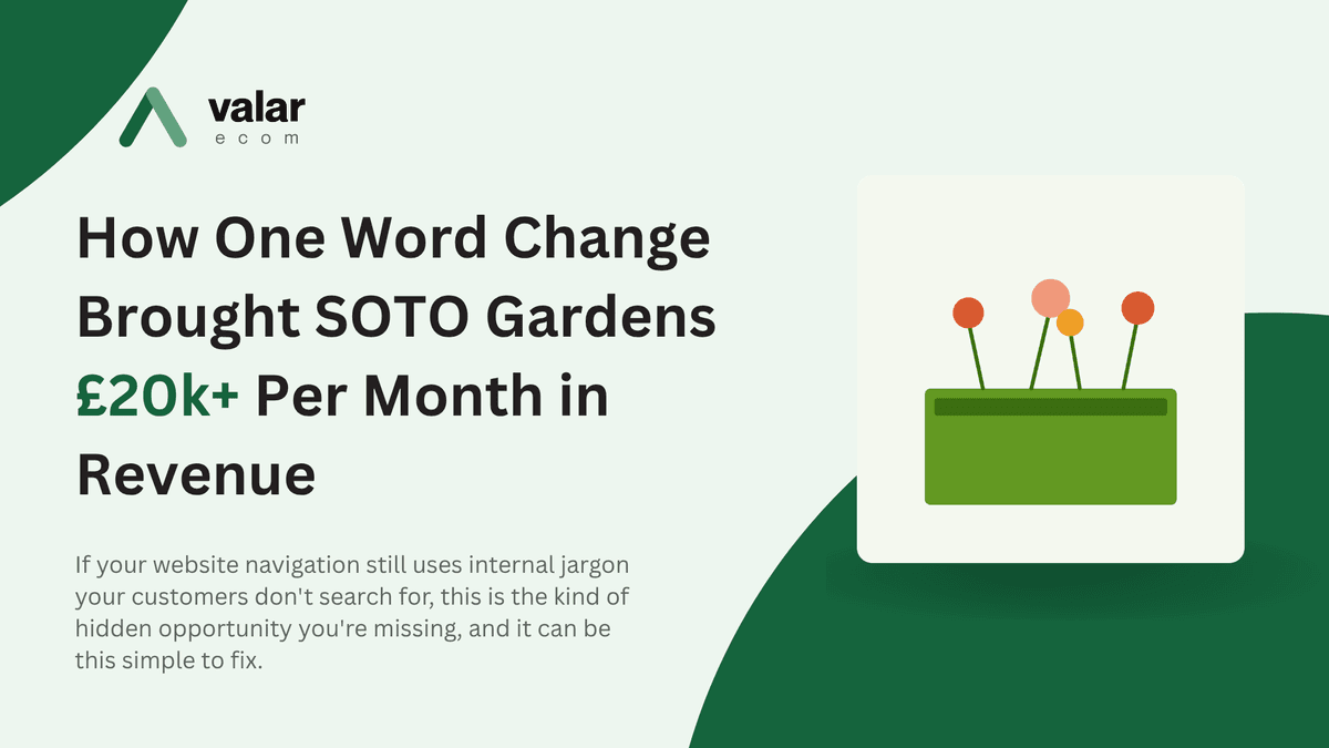 How One Word Change Brought SOTO Gardens £20k+ Per Month in Revenue